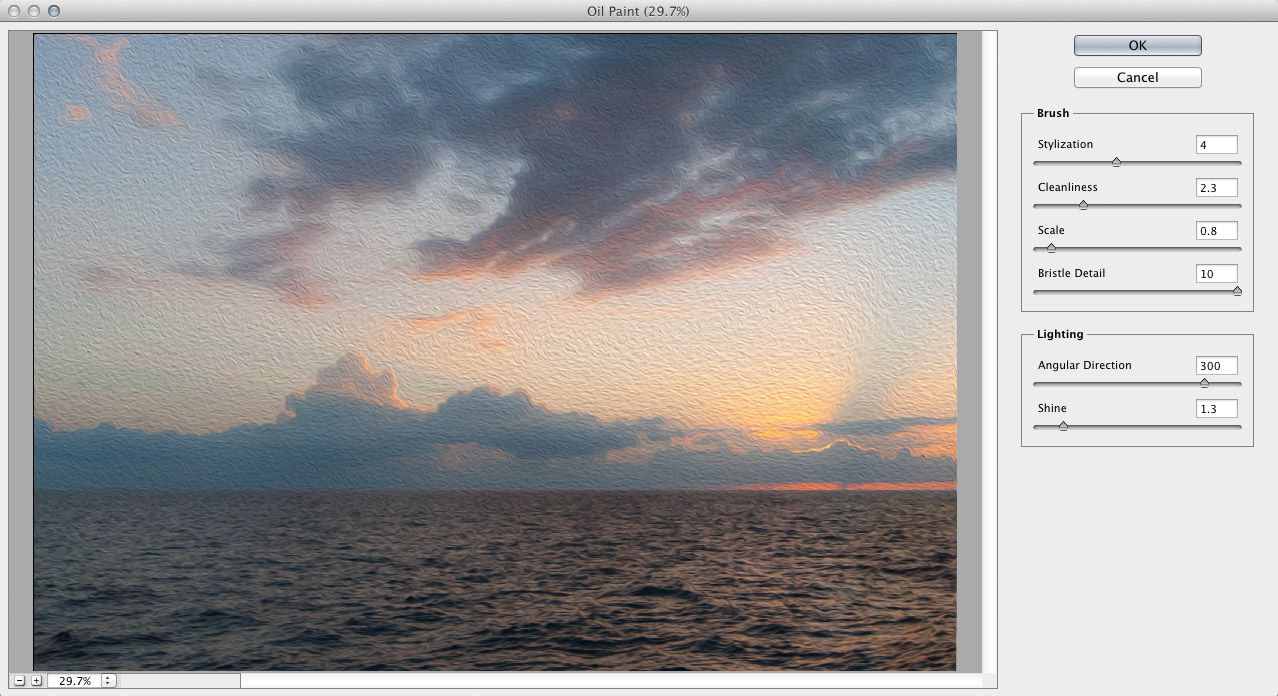 oil paint filter for photoshop mac